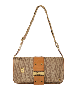 Vintage Columbus Shoulder Bag, Canvas, Beige, BM0052(2002), DB, 1*